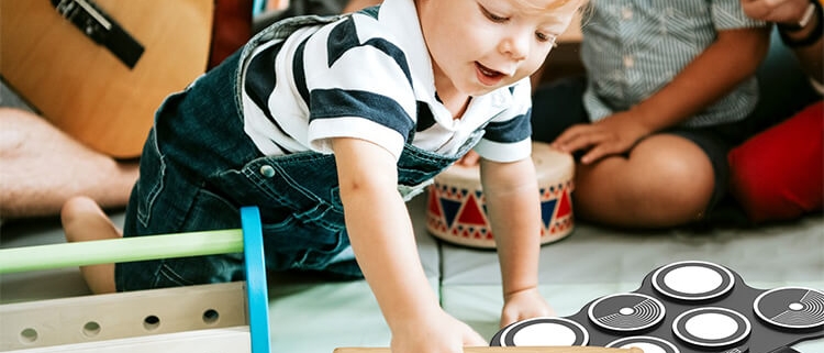 Children's Roll-Up Electronic Drums